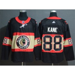 Chicago Blackhawks #88 Patrick Kane Premier Black New Third Adidas Jersey