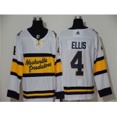 Nashville Predators #4 Ryan Ellis White 2020 Winter Classic Adidas Jersey