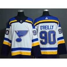 St.Louis Blues #90 Ryan O'Reilly White Adidas Jersey