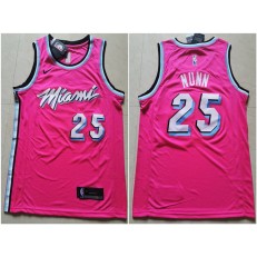 Miami Heat #25 Kendrick Nunn Pink Nike Swingman Jersey