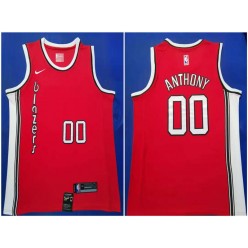 Portland Trail Blazers #0 Damian Lillard Red 2019-20 Nike Swingman Jersey