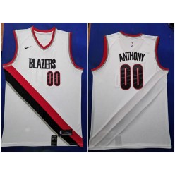 Portland Trail Blazers #0 Damian Lillard White 2019-20 Nike Swingman Jersey
