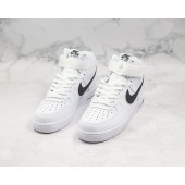 NIKE AIR FORCE 1 HI 07 V8 WHITE BLACK AT4141-108