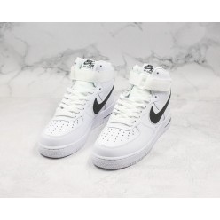 NIKE AIR FORCE 1 HI 07 V8 WHITE BLACK AT4141-108