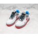 NIKE AIR FORCE 1 LOW 07 LV8 WHITE GREY BLUE RED AO2441-100
