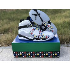 AIR JORDAN 8 RETRO QUAI 54 WHITE CJ9218-100