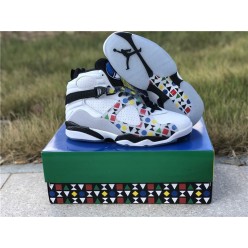 AIR JORDAN 8 RETRO QUAI 54 WHITE CJ9218-100