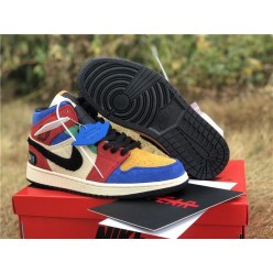 BLUE THE GREAT x AIR JORDAN 1 MID FEARLESS CU2805-100