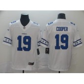 Dallas Cowboys #19 Amari Cooper White Team Logos Fashion Vapor Limited Nike NFL Men Jersey