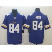 Minnesota Vikings #84 Randy Moss Purple Vapor Untouchable Limited Nike NFL Men Jersey