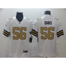 New Orleans Saints #56 DeMario Davis White Color Rush Limited Nike NFL Men Jersey