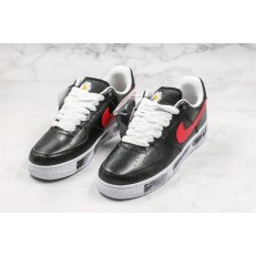 G-DRAGON x NIKE AIR FORCE 1 LOW PARA-NOISE BLACK RED AQ3692-002