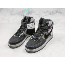NIKE AIR FORCE 1 HI A MA MANIERE BLACK GREEN CQ6665-001