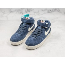 NIKE AIR FORCE 1 MID 07 3M NAVY WHITE AA1118-007