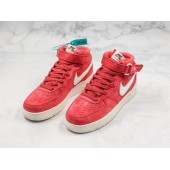 NIKE AIR FORCE 1 MID 07 3M SUEDE RED WHITE AA1118-008