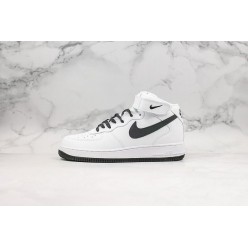 NIKE AIR FORCE 1 MID 07 LV8 WHITE CHAMELEON SWOOSH 366731-808