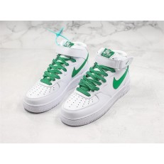 NIKE AIR FORCE 1 MID 3M WHITE GREEN 366731-909