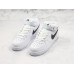 NIKE AIR FORCE 1 MID WHITE BLACK AO2424-101
