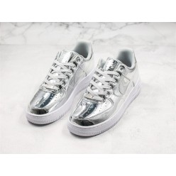 NIKE AIR FORCE 1 LOW METALLIC CHROME CQ6566-001
