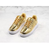 NIKE AIR FORCE 1 LOW METALLIC GOLD CQ6566-700