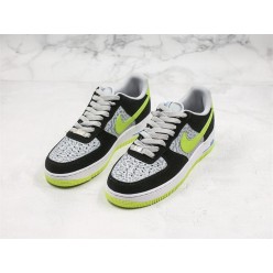 NIKE AIR FORCE 1 LOW REFLECT BLACK VOLT 488298-077