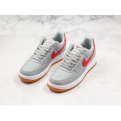 NIKE AIR FORCE 1 LOW 07 GREY RED CL0057-003