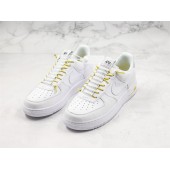 NIKE AIR FORCE 1 LOW 07 LX WHITE CHROME YELLOW 898889-104
