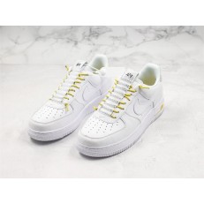 NIKE AIR FORCE 1 LOW 07 LX WHITE CHROME YELLOW 898889-104