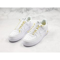 NIKE AIR FORCE 1 LOW 07 LX WHITE CHROME YELLOW 898889-104