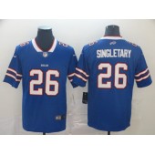 Buffalo Bills #26 Devin Singletary Royal Vapor Untouchable Limited Nike NFL Men Jersey