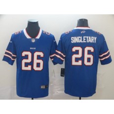 Buffalo Bills #26 Devin Singletary Royal Vapor Untouchable Limited Nike NFL Men Jersey