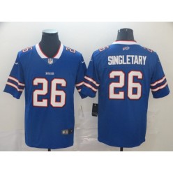 Buffalo Bills #26 Devin Singletary Royal Vapor Untouchable Limited Nike NFL Men Jersey