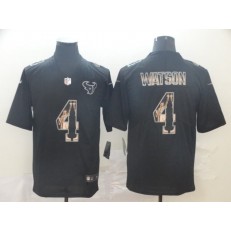 Houston Texans #4 Deshaun Watson Black Statue Of Liberty Limited Nike NFL Men Jersey