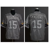 Jacksonville Jaguars #15 Gardner Minshew II 2019 Gray Gridiron Gray Vapor Untouchable Limited Nike NFL Men Jersey