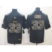 Minnesota Vikings #33 Dalvin Cook Black Gold Vapor Untouchable Limited Nike NFL Men Jersey