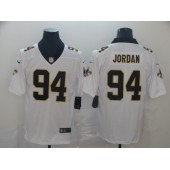 New Orleans Saints #94 Cameron Jordan White Vapor Untouchable Limited Nike NFL Men Jersey