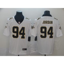 New Orleans Saints #94 Cameron Jordan White Vapor Untouchable Limited Nike NFL Men Jersey