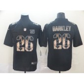 New York Giants #26 Saquon Barkley Black Statue Of Liberty Limited Nike NFL Men Jersey