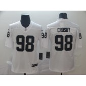 Oakland Raiders #98 Maxx Crosby White Vapor Untouchable Limited Nike NFL Men Jersey