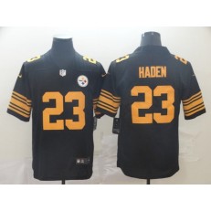 Pittsburgh Steelers #23 Joe Haden Black Color Rush Limited Nike NFL Men Jersey