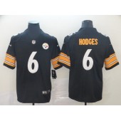 Pittsburgh Steelers# 6 Devlin Hodges Black Vapor Untouchable Limited Nike NFL Men Jersey