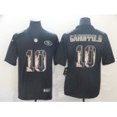 San Francisco 49ers #10 Jimmy Garoppolo Black Statue Of Liberty Limited Nike NFL Men Jersey