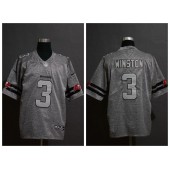 Seattle Seahawks #3 Russell Wilson 2019 Gray Gridiron Gray Vapor Untouchable Limited Nike NFL Men Jersey