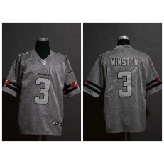 Seattle Seahawks #3 Russell Wilson 2019 Gray Gridiron Gray Vapor Untouchable Limited Nike NFL Men Jersey