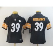 Women Nike Pittsburgh Steelers #39 Minkah Fitzpatrick Black Vapor Untouchable Limited Jersey