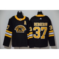 Boston Bruins #37 Patrice Bergeron Black 3rd Adidas Jersey