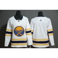 Buffalo Sabres Blank White Women 50th Anniversary Adidas Jersey