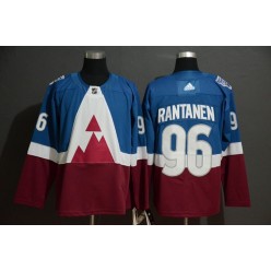 Colorado Avalanche #96 Mikko Rantanen Blue Red 2020 NHL Stadium Series Adidas Jersey