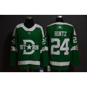 Dallas Stars #24 Roope Hintz Green 2020 Winter Classic Adidas Jersey