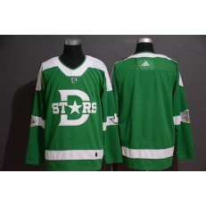 Dallas Stars Blank Green 2020 Winter Classic Adidas Jersey